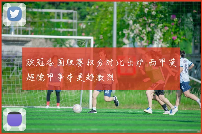 欧冠各国联赛积分对比出炉 西甲英超德甲争夺更趋激烈