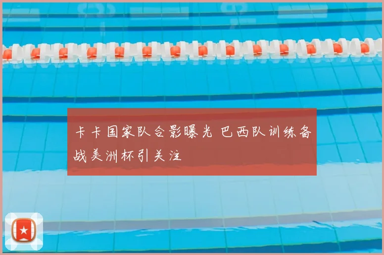 卡卡国家队合影曝光 巴西队训练备战美洲杯引关注